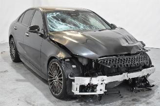 damaged passenger cars Mercedes C-klasse 180 AMG Line 2021/9