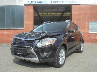 Voiture accidenté Ford Kuga 2.5 Turbo 4x4 Automaat 200pk, Trekhaak, Navi, Climate& Cruise control 2009/4