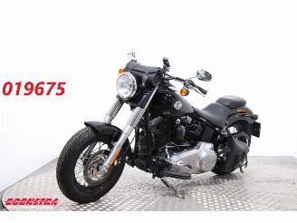 Schadeauto Harley-Davidson  FLS 103 Softail Slim 5HD Remus Navi Supertuner 13.795 km! 2014/5