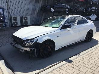 Damaged car Mercedes AMG C 63 2016/8